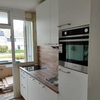 Keukenrenovatie Groningen - Moderne Witte Keuken