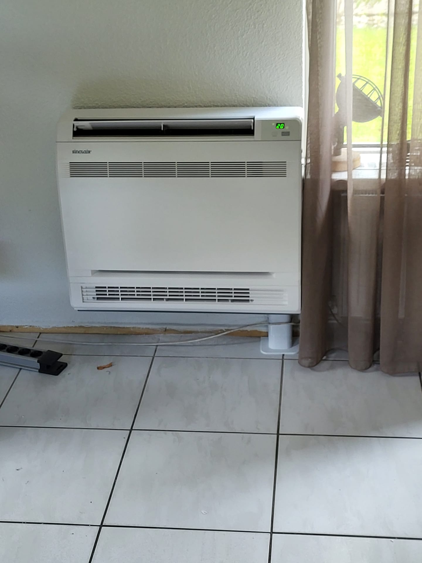 Muur Airco Sinclair Assen